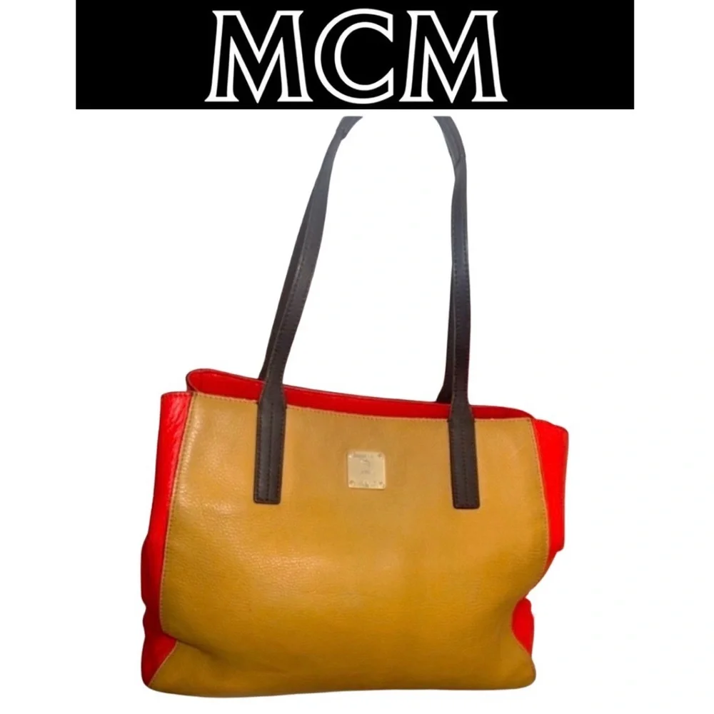 MCM Kiwami Tote Bag, EUC